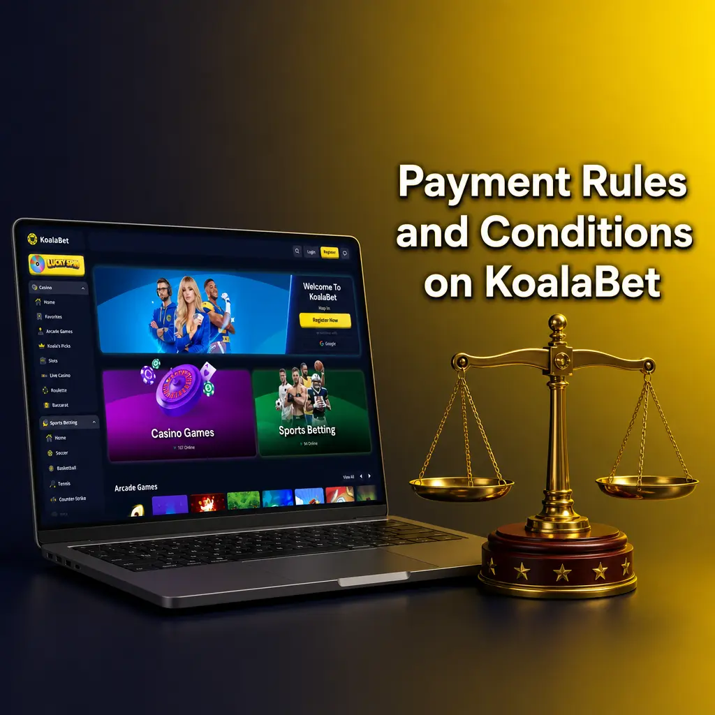 KoalaBet payment rules and conditions covering deposits, withdrawals, matching methods, and weekly caps for Australian players.