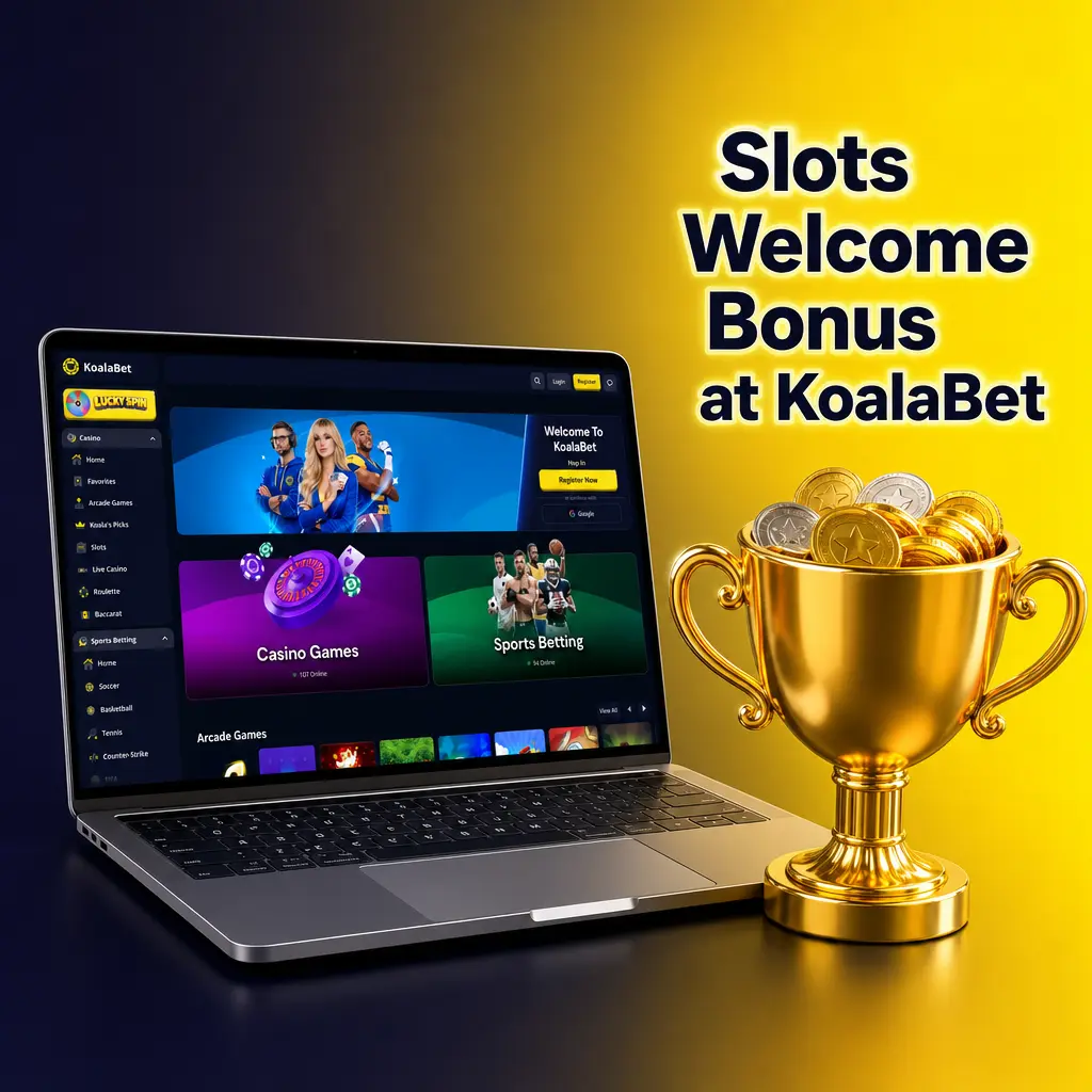 KoalaBet slots welcome bonus: 100% deposit match up to AUD 1,000 plus 100 free spins on Sweet Bonanza for new players.